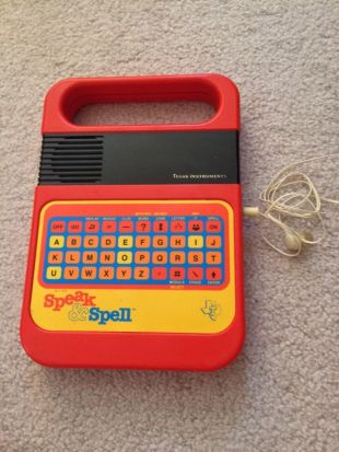 Texas Instruments - VINTAGE 1980 Texas Instruments Electronic Speak And ...