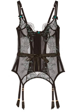 Agent Provocateur - Agent Provocateur Callie satin-trimmed embroidered ...
