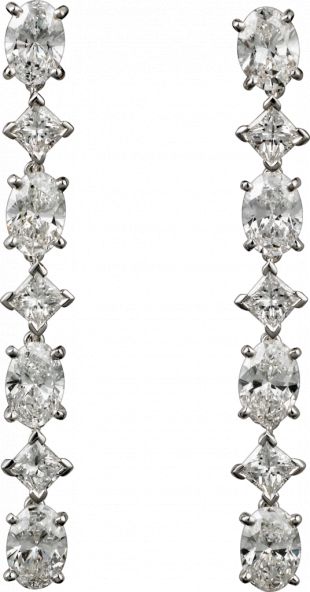 Earrings Cartier Anastasia Steele 