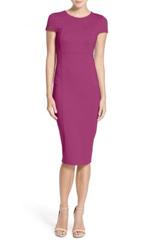Felicity & Coco Ward Seamed Pencil Dress