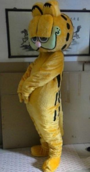 Nouveau Costume Garfield mascotte déguisement adulte
