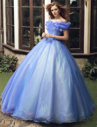 Film Cendrillon 2015 Adultes Costume Robe De Bal La Version Pas Cher