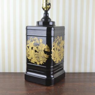 Lampe Vintage Chinoiserie