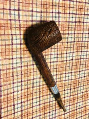 Vintage Dr.Grabow sculpté Design en bois forme 62 a 94 Pipe pré fumé Smoking collection souvenirs Prop Decor affichage Tobacciana