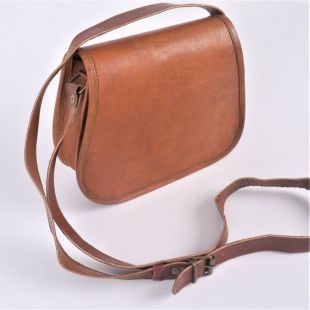 Sac Pommeau En Cuir Fait Main Pour Selle De Cheval – Violet – Idéal Pour Randonnée équestre Et Concours