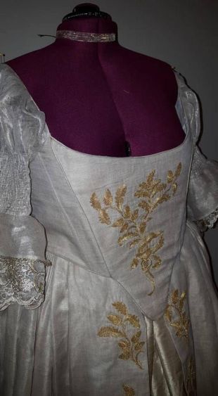 18th Century "Scottish" Outlander Wedding Gown (MADE TO ORDER)