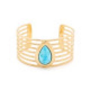 Manchette Gaia Précieux Turquoise