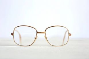 Lunettes De Vue Anciennes Fin XIXème - Monture Acier Rond - Unisexe