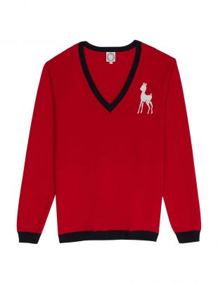 Pull Massimo rouge
