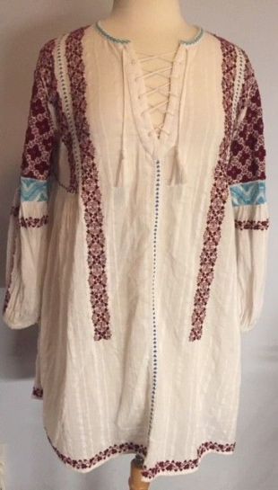 Ulla johnson yelena discount cotton tunic dress