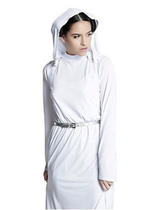 Her Universe Star Wars Princess Leia White Cosplay Gown