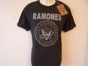 *NEW TAGGED* AMPLIFIED VINTAGE THE RAMONES GREY MENS T SHIRT SIZES S M L XL | eBay