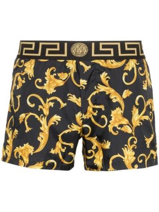 Versace - Versace Short De Bain à Motif Baroque Farfetch