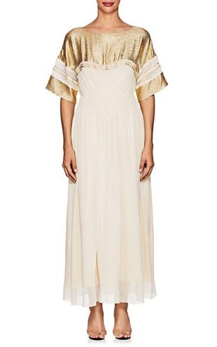 gold dresser knobs Chloe Gown In Sequins – Halston