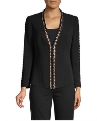 Kobi Halperin Ken Embellished Trim Jacket