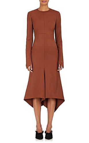 Sies Marjan Dani stretch twill midi dress