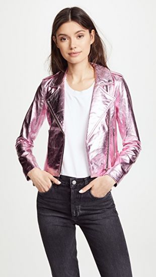 The Mighty Company Lecce Biker Crop Jacket