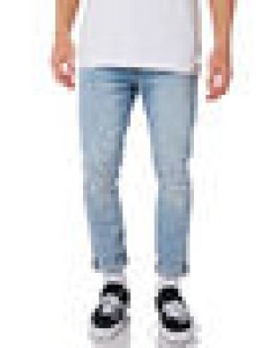 A Dropped Skinny Turn Up Mens Jean