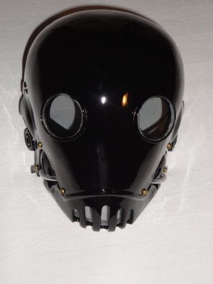Nouveau casque Kroenen Hellboy ninja halloween visage masque à gaz