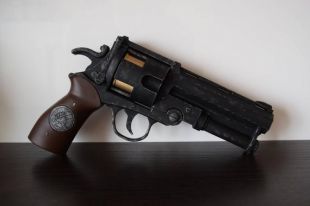 Hellboy bon Samaritain revolver blaster pistolet cosplay accessoires