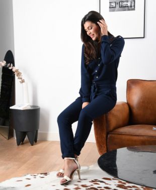 Combinaison pantalon marine