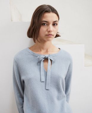 Comptoir des Cotonniers - Pull en cachemire noué