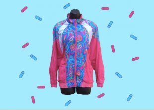 Veste Coupe Vent Imperméable Vintage 90's K-Way