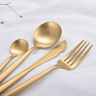 Stainless golden Cutlery Set