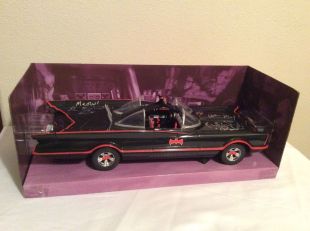 SIGNED x4 Batmobile 1:18 TV Series Adam West Burt Ward Newmar Meriwether Batman  | eBay