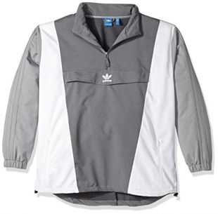adidas Mens Originals Men's Blocked Anorak Warm Up or Track Jacket
