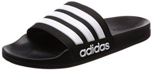 adidas Adilette Shower, Chaussures de Plage & Piscine homme - Noir (Core Black/Footwear White/Core Black 0), 39 EU