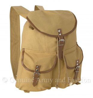 Army Military Canvas Backpack
