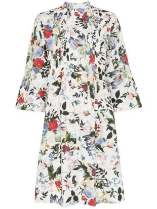 erdem - Erdem Robe Reagan Plissée Farfetch