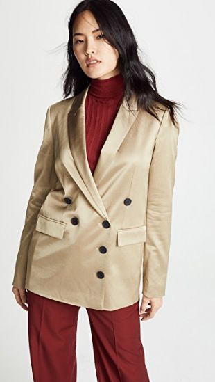 Jason Wu Grey Gold Shine Suiting Jacket