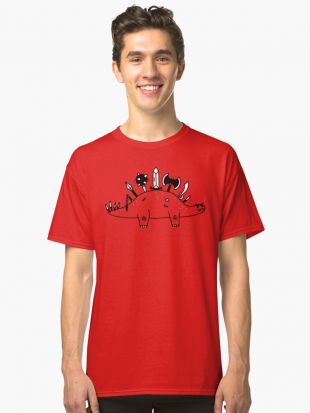 T shirt classique 'La meilleure défense est une bonne attaque' par obinsun