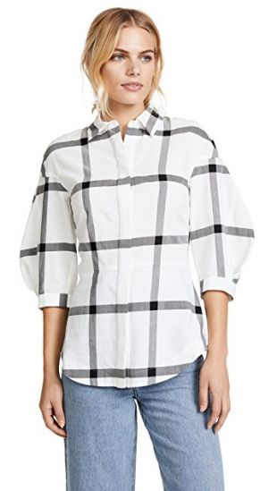 Dereck Lam 10 Crosby - Derek Lam 10 Crosby Buttondown Shirt with Lace ...