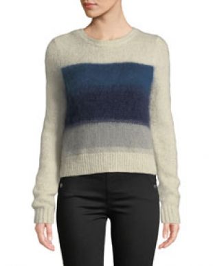 Holland Cropped Crewneck Sweater