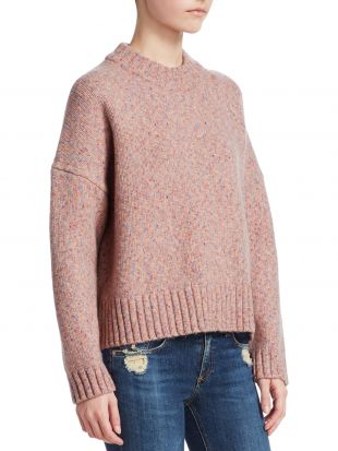 Rag & Bone Pink Erika Wool blend Pullover
