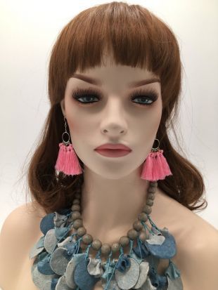 Boucles D'oreilles Goutte Cœur En Argent Avec Strass - Staton Hall (Femme, Coloris Argenté)