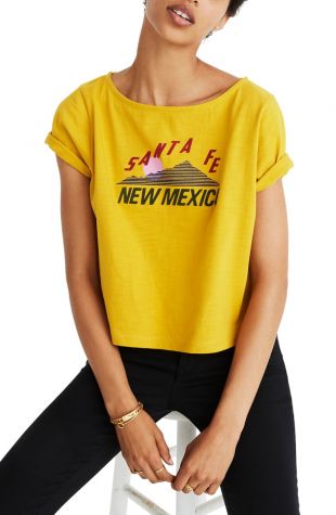 Madewell Santa Fe New Mexico Setlist Boxy Tee (Regular & Plus Size)