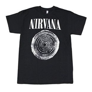 Nirvana – T-Shirt Bambini Vestibule Band Logo – Ufficiale – Bianca, Taglia Large (9-10 Anni)