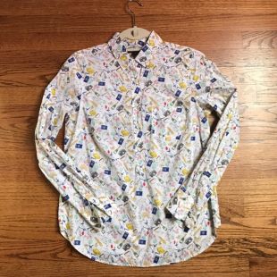 J. Crew - J. Crew • French Print Popover