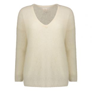 Pull Mohair Alpaga Dolivia Ecru