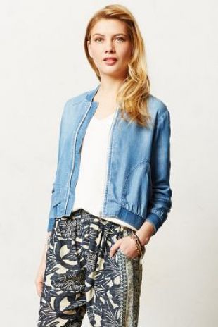 Chambray Bomber