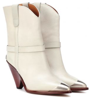 Isabel Marant Lamsy leather ankle boots