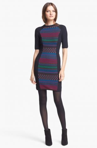 M Missoni Cube Knit Dress worn by Mandy Baxter (Molly Ephraim) in Last Man  Standing (S03E03) | Spotern