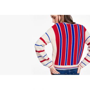 Pull à rayures