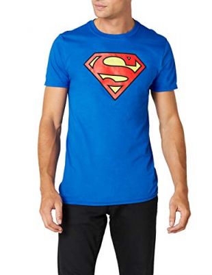 DC SHOES - DC Superman - Logo T-Shirt Col Ras du Cou Manches Courtes Homme