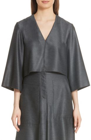 Bell Sleeve Drape Top