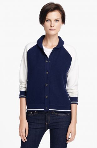 Rag & Bone 'Raquel' Wool Varsity Jacket | Nordstrom